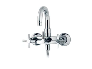 SULLY - 2 hole wall-mounted bathtub mixer - Tap by RVB