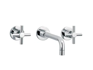 SULLY - 3 hole wall-mounted washbasin mixer - Tap by RVB