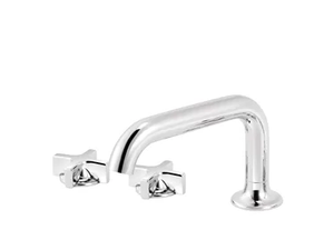 TIMES - 3 hole chromed brass washbasin tap - Tap by RVB