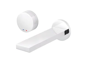 TUNE - 2 hole wall-mounted washbasin mixer - Tap by RVB