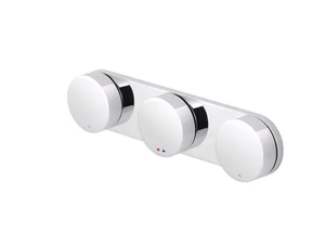 TUNE - Shower tap with plate - Shower by RVB