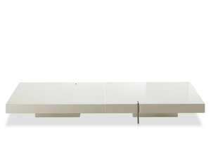 BUTTER - Square wooden coffee table - Coffee table by Saba Italia
