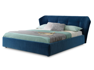 NEW YORK BOX - Upholstered fabric storage bed - Bed frame by Saba Italia