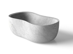ANIMA - Freestanding marble bathtub - Bathtub by Salvatori