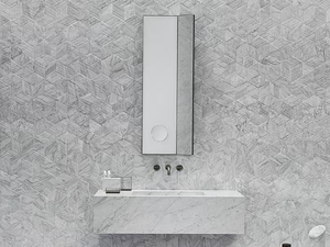 ARCHIMEDE - Rectangular wall-mounted mirror - Accessories by Salvatori