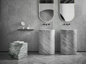 BALNEA - Freestanding marble washbasin - Washbasin by Salvatori