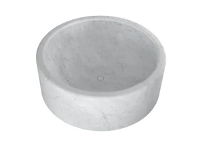 BALNEA - Freestanding round marble bathtub - Bathtub by Salvatori