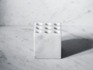 FONTANE BIANCHE - Countertop marble toothbrush holder - Sanitary accessories by Salvatori