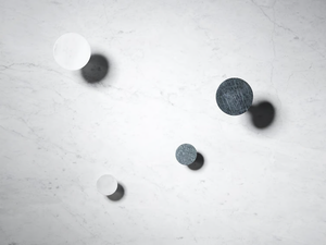 FONTANE BIANCHE - Wall-mounted marble wall hook - Accessories by Salvatori