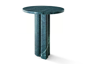 LOVE ME, LOVE ME NOT - Round marble coffee table - Coffee table by Salvatori