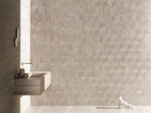 ROMBOO - Modular natural stone 3D Wall Cladding - Paneling by Salvatori