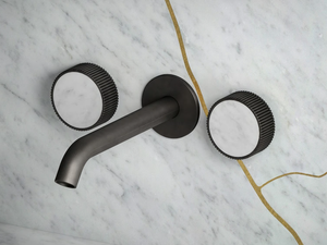 SPAGHETTI - 3 hole marble washbasin tap - Tap by Salvatori