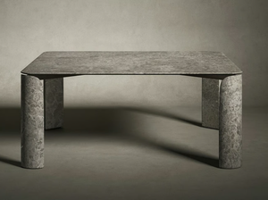 TAULA - Square marble table - Table by Salvatori