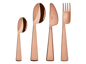 GIO PONTI CONCA - Stainless steel cutlery set for children - Furniture accessories by Sambonet