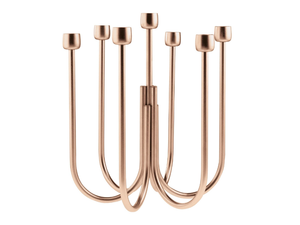 KYMA - Stainless steel candlestick - Styling by Sambonet