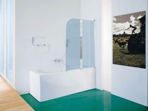 Bathtub wall panel - Glass bathtub wall panel - Paneling by Samo