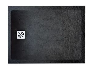 STONE - Black stone shower tray - Shower tray by Samo