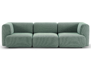 DUO MINI - Modular 3 seater cotton sofa - Sofa by Sancal