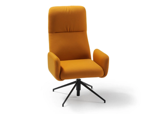 ELLE - Swivel high-back fabric executive chair - Office Chair by Sancal