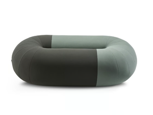 LOOP - Oval fabric pouf - Pouf by Sancal