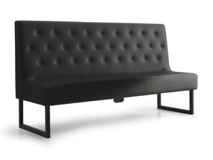MENÚ - Tufted small sofa with socket - Sofa by Sancal