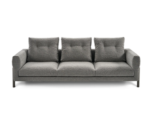 MOMIC - 3 seater fabric sofa - Sofa by Sancal