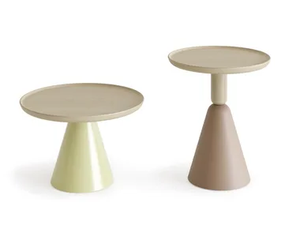 PION TILO - Round wooden coffee table - Coffee table by Sancal
