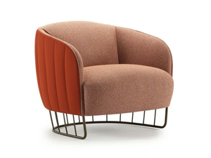 TONELLA - Fabric armchair with armrests - Armchair by Sancal