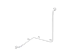 132-I - Fixed L-shaped steel grab bar - Sanitary accessories by Saniline