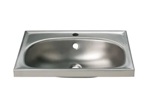 2012 - Oval single stainless steel washbasin - Washbasin by Saniline