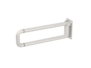 600/830-NY - U-shaped folding extruded aluminium grab bar - Sanitary accessories by Saniline