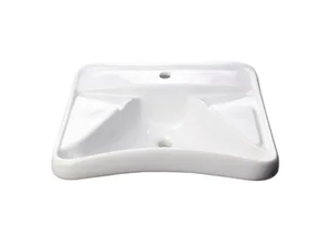 BASIC - Vitreous China washbasin for disabled - Washbasin by Saniline