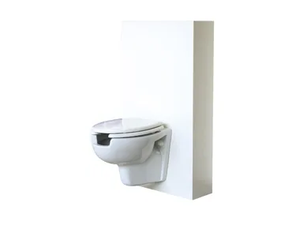 COMMUNITY - Suspended Vitreous China toilet - Toilet seat by Saniline