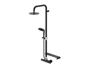 ELEGANCE - Wall-mounted thermostatic shower panel - Shower panel by Saniline