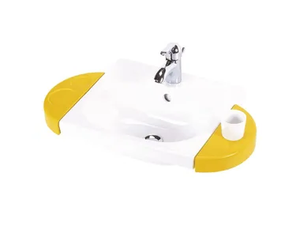 MINIMÈ - Wall-mounted washbasin for children with overflow - Washbasin by Saniline