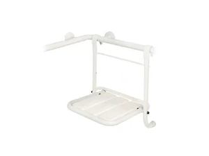 SDA - Powder coated steel shower Seat / bath-tub seat - Sanitary accessories by Saniline