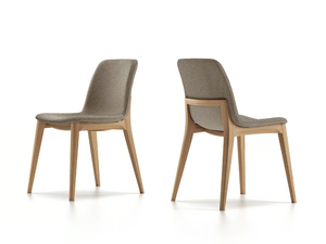 CIRCE - Upholstered wooden chair - Chair by Santalucia Mobili