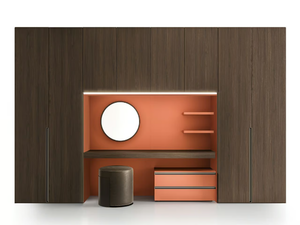 EGO HINGED - Sectional wooden wardrobe - wardrobe by Santalucia Mobili