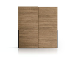 EGO SLIDING - Sectional wooden wardrobe with sliding doors - wardrobe by Santalucia Mobili