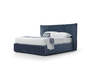 GHIBLI BOX - Storage bed with upholstered headboard - Bed frame by Santalucia Mobili