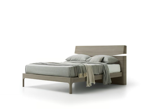 GRECALE - Wooden double bed - Bed frame by Santalucia Mobili