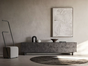 HND075 - Modular wooden sideboard - Cabinet by Santalucia Mobili