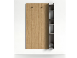 HOMY - Wall-mounted wooden hallway unit - Cabinet by Santalucia Mobili