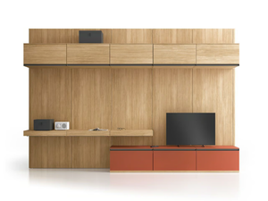 KOBY - Sectional wooden walk-in wardrobe - wardrobe by Santalucia Mobili