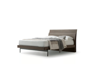 LOTUS - Wooden double bed - Bed frame by Santalucia Mobili