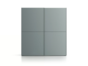 PROFILO - Sectional wooden wardrobe with sliding doors - wardrobe by Santalucia Mobili