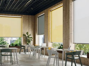 Roller blind - Sun protection fabric roller blind - Curtain by Saxun