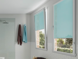 STOR GLASS - Integrated fabric roller blind - Curtain by Saxun