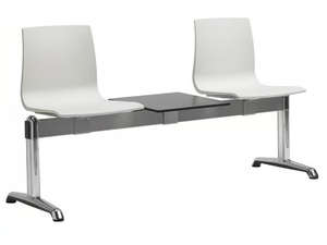 ALICE - Freestanding technopolymer beam seating - Bench by SCAB DESIGN