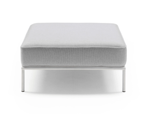 FLAP - Garden pouf in steel and fabric - Pouf by SCAB DESIGN